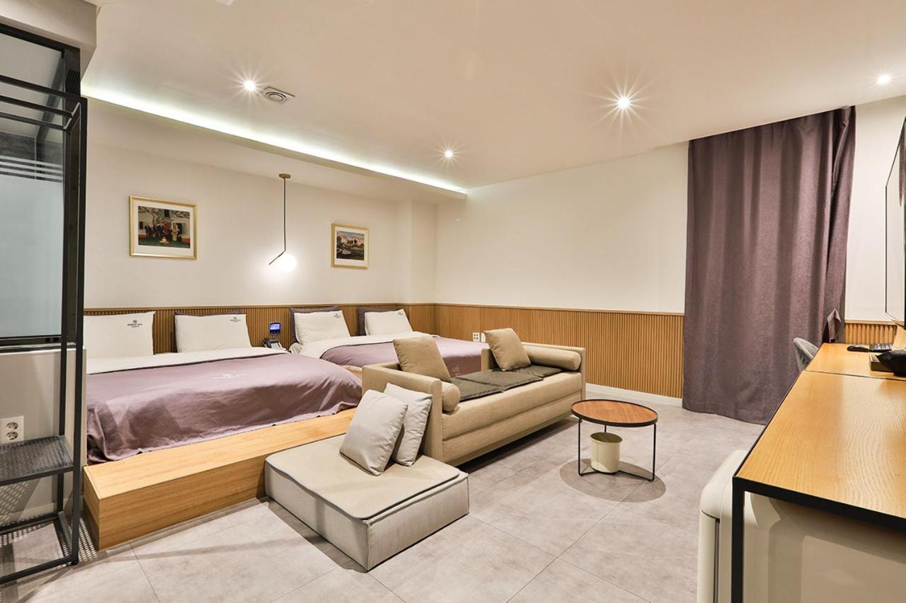 Brown Dot Hotel Jeonggwan Puszan Kültér fotó