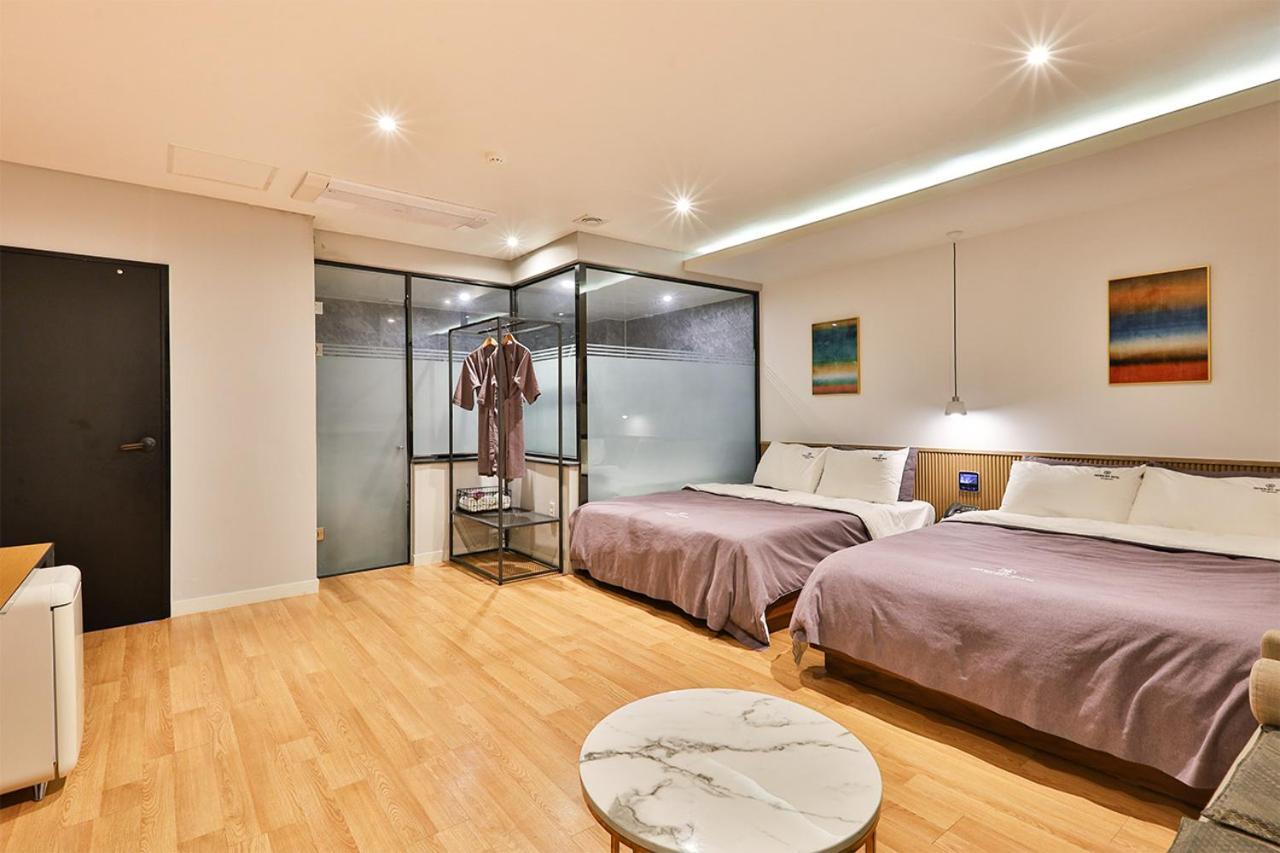 Brown Dot Hotel Jeonggwan Puszan Kültér fotó