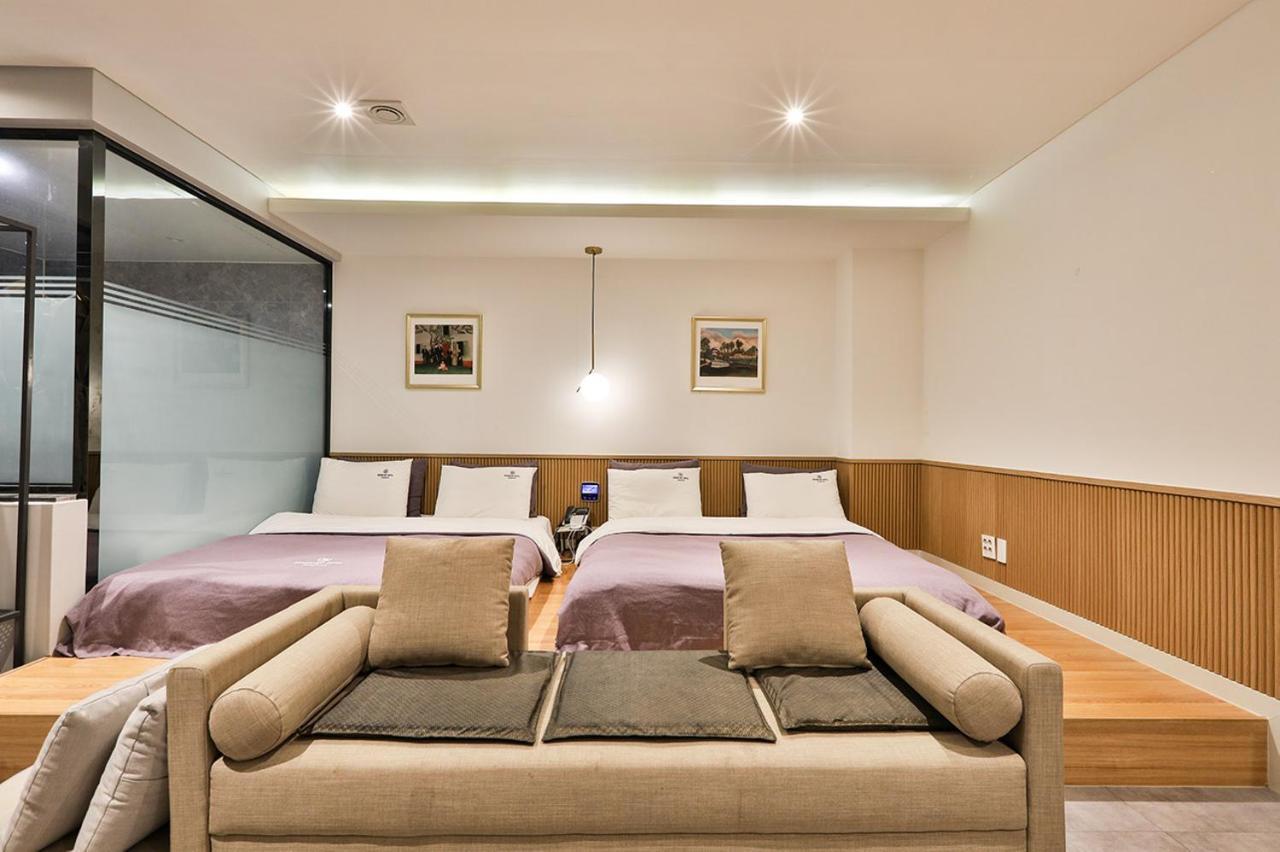 Brown Dot Hotel Jeonggwan Puszan Kültér fotó