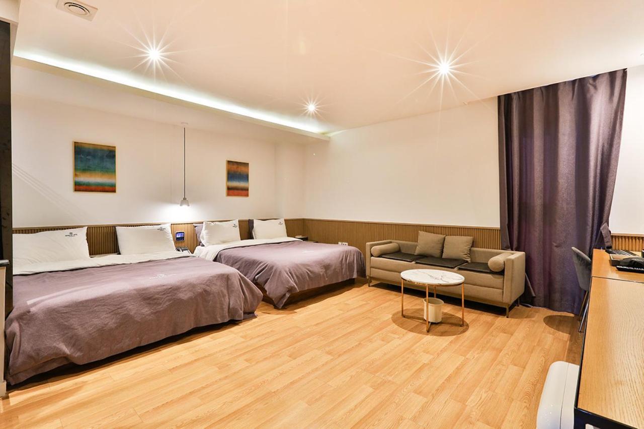 Brown Dot Hotel Jeonggwan Puszan Kültér fotó