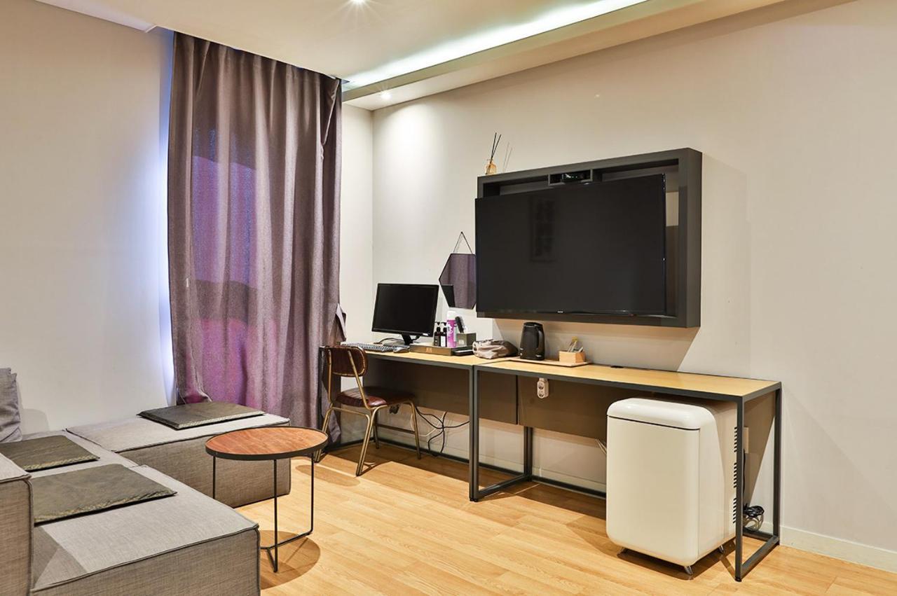 Brown Dot Hotel Jeonggwan Puszan Kültér fotó
