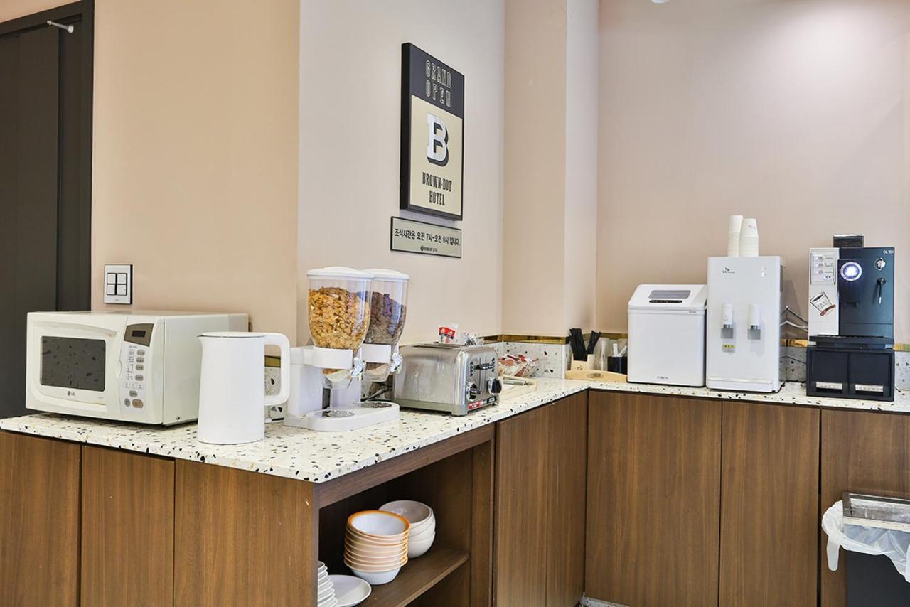 Brown Dot Hotel Jeonggwan Puszan Kültér fotó